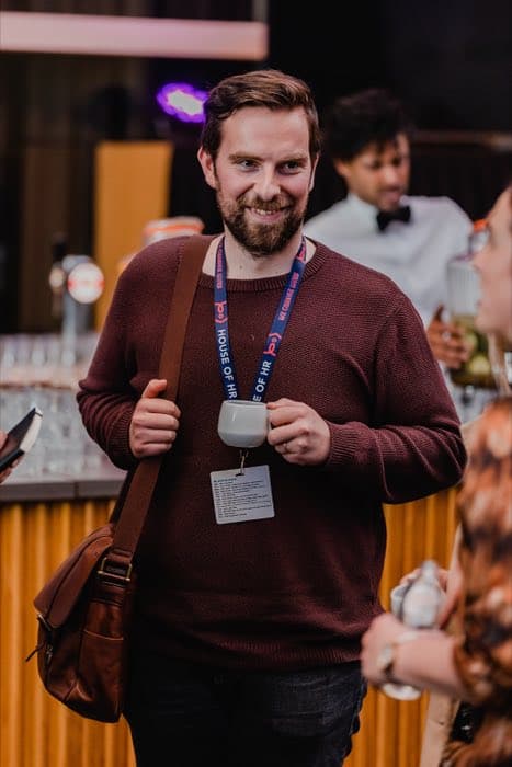 Jelle Van Landuyt op een event